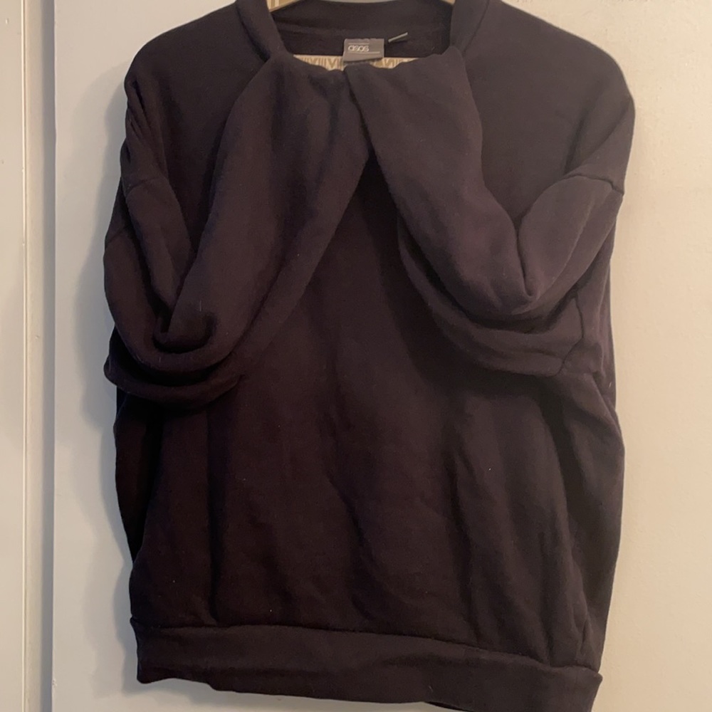 Black ASOS sweatshirt